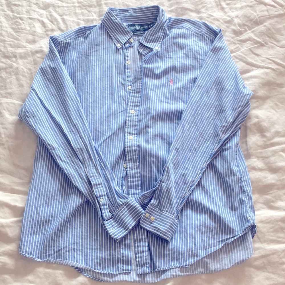 Ralph Lauren classic fit dress shirt.